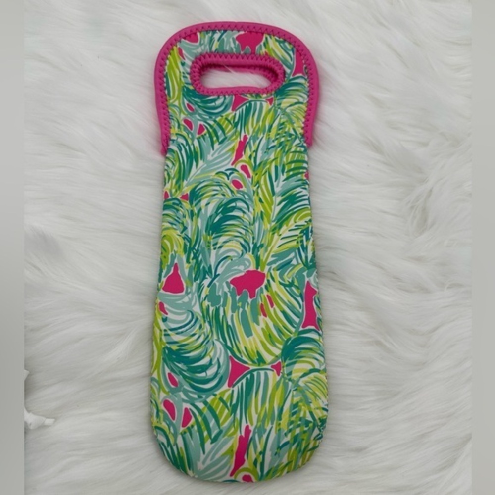 Lilly Pulitzer Insulated Wine Carrier Tropical Storm